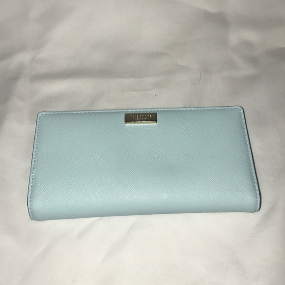 kate spade Handbags - Light blue/mint green Kate Spade Wallet
